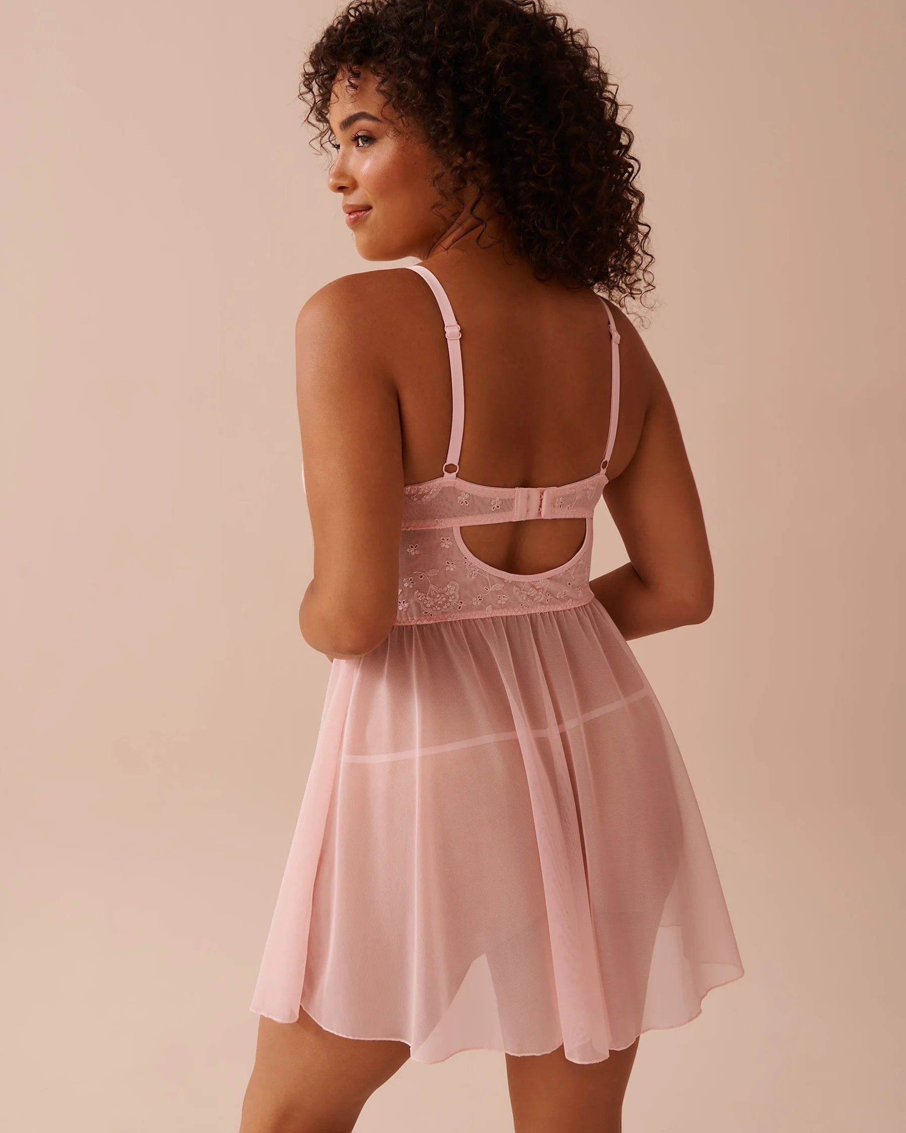 Embroidered Mesh Nightie_60500164_P60290_02