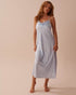 Pastel Floral Print Long Satin Nightie_60500168_P40384_01
