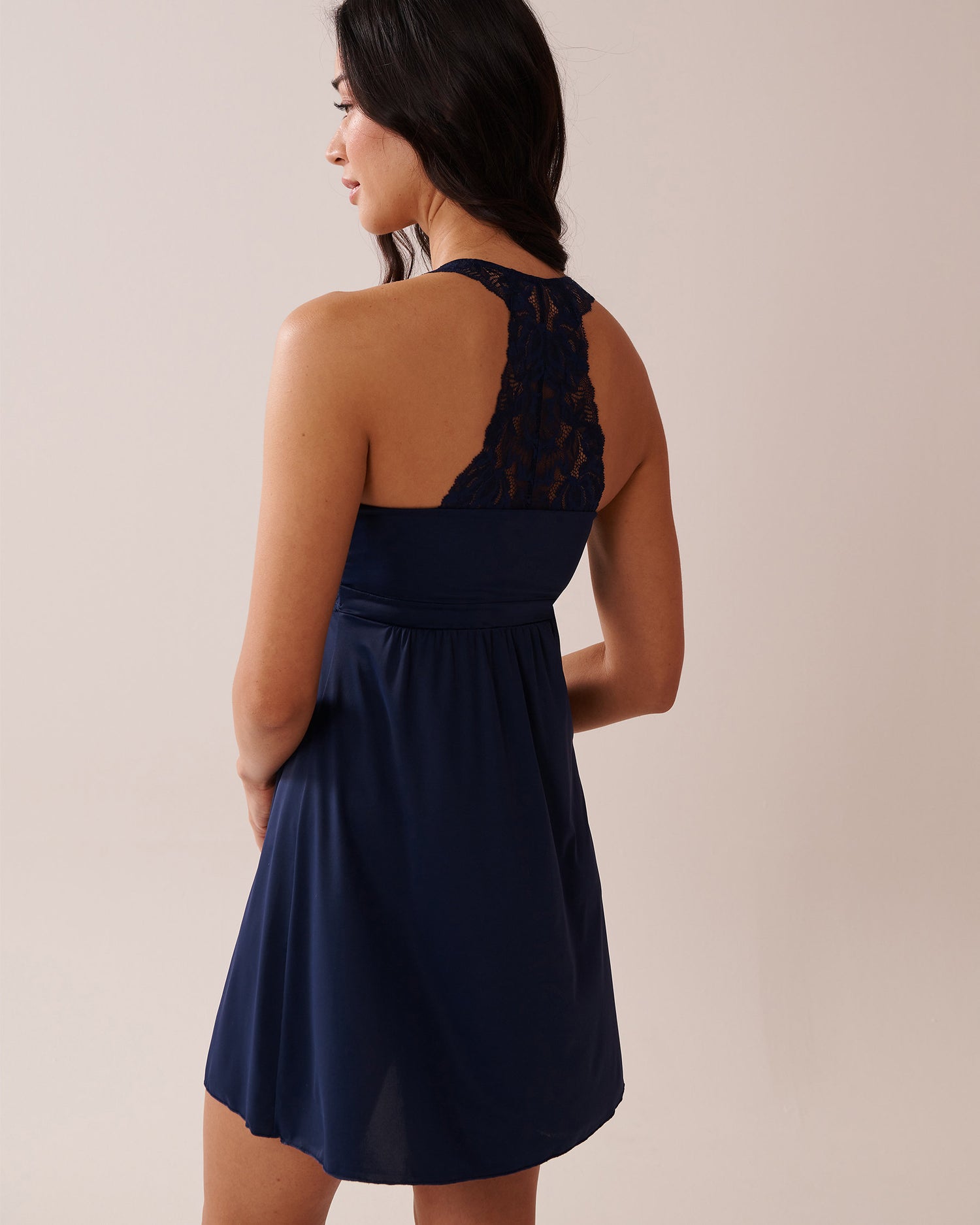 La Vie en Rose_Lace Overlay Nightie_60500185_40099_02