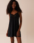 La Vie en Rose_Black Beauty_Lace Detail Modal Nightie_60500202_00001_01