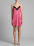 La Vie en Rose_Fuchsia Rose_Lace Trim Modal Nightie_60500224_60228_00