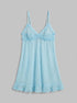 La Vie en Rose Stratosphere Women LUXURY EDITION Ruffled Swiss Dot Mesh Nightie SKU: 60500227_40274 Image 00