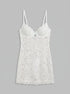 La Vie en Rose Snow White Women LUXURY EDITION Floral Lace Nightie with Underwire SKU: 60500228_10011 Image 00