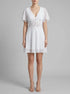 La Vie en Rose Snow White Women LUXURY EDITION Chiffon and Lace Open Front Nightie SKU: 60500229_10011 Image 00