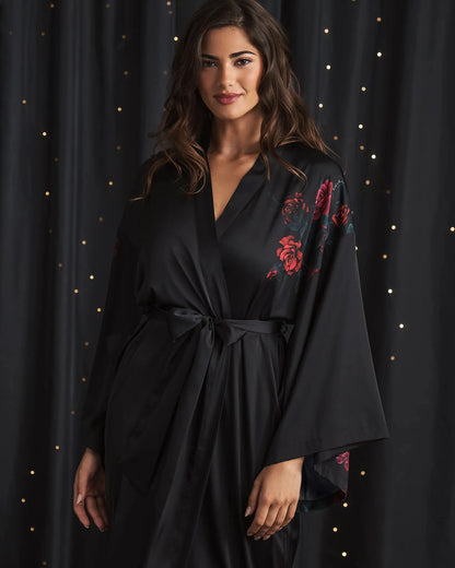 La Vie en Rose_Red Roses Placement_Luxury Edition Red Rose Print Long Satin Kimono_60600107_p00469_02