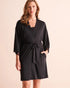 La Vie en Rose Black Beauty Women Lace-Trim Kimono SKU: 60600129_00001 Image 01