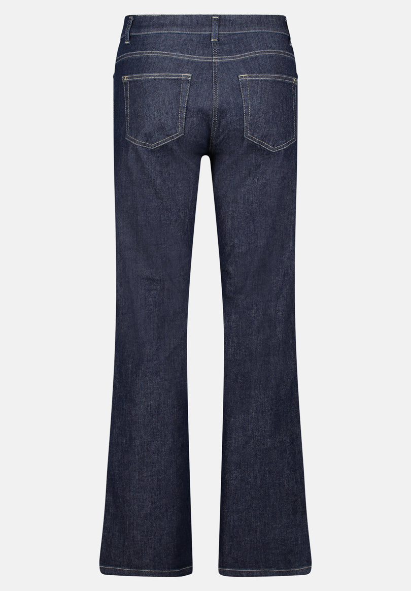 Betty Barclay_Dark Blue Denim_Casual Washed Trousers_6075-1462_8620_05