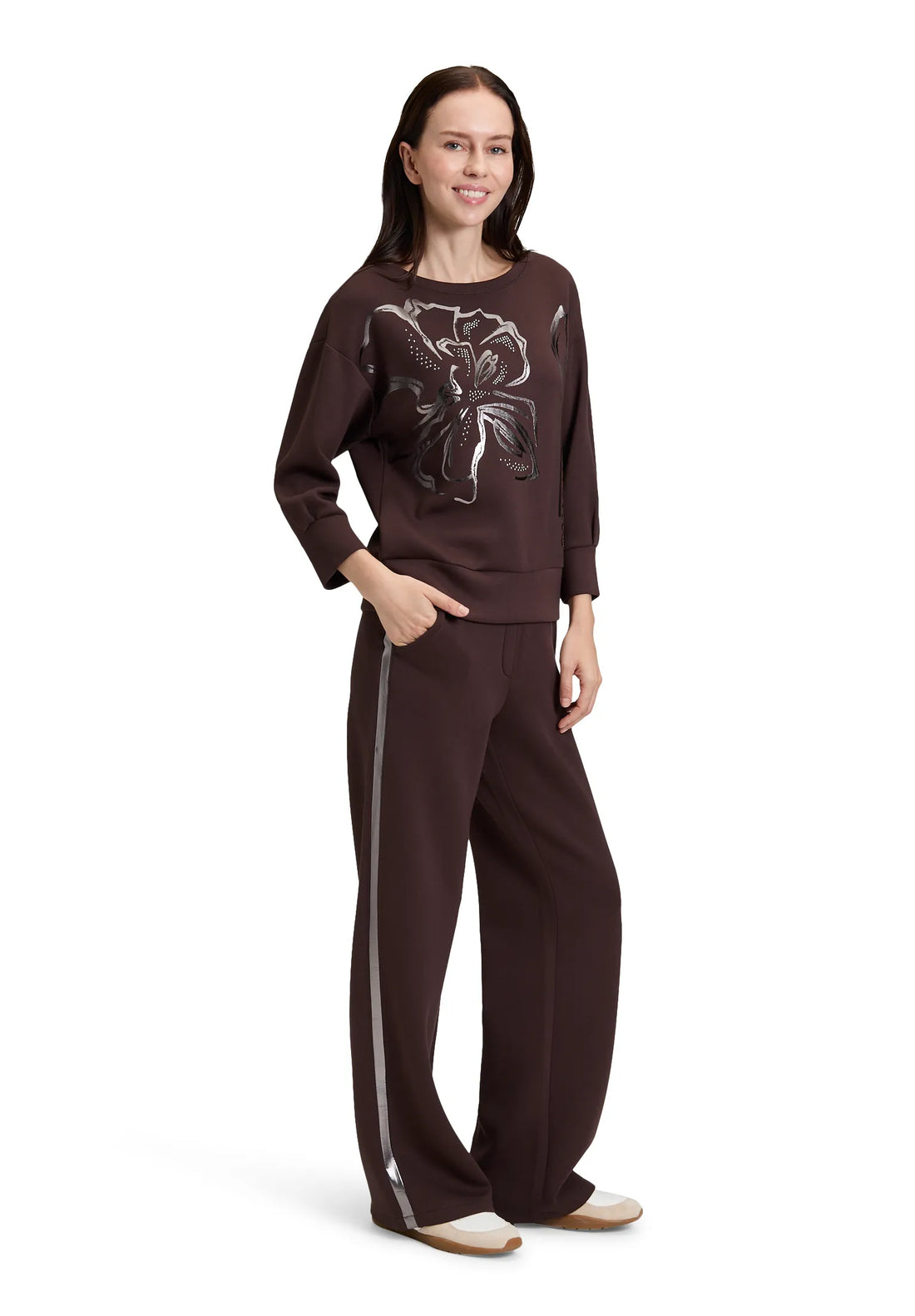 Betty Barclay_Light Maroon_Casual Trousers 1/1 Length_6079-1499_7410_01