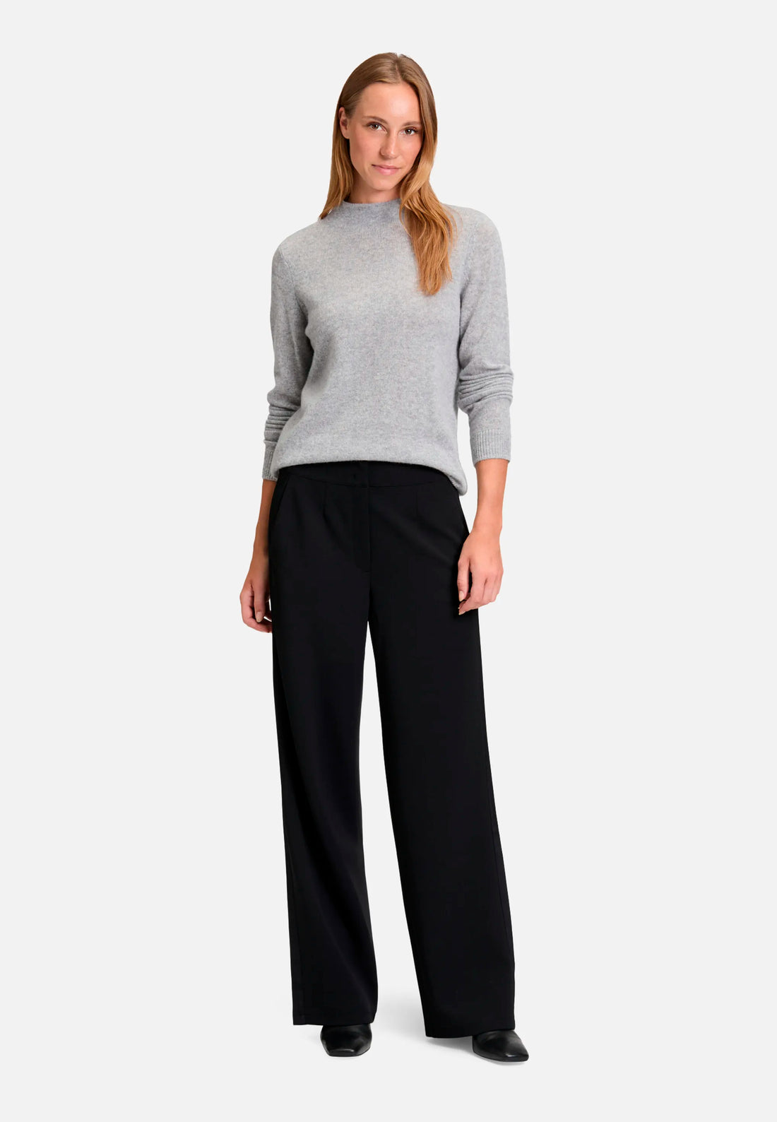 Betty Barclay_Black_Marlene Trousers, Solid Color_6086-2420_9045_01