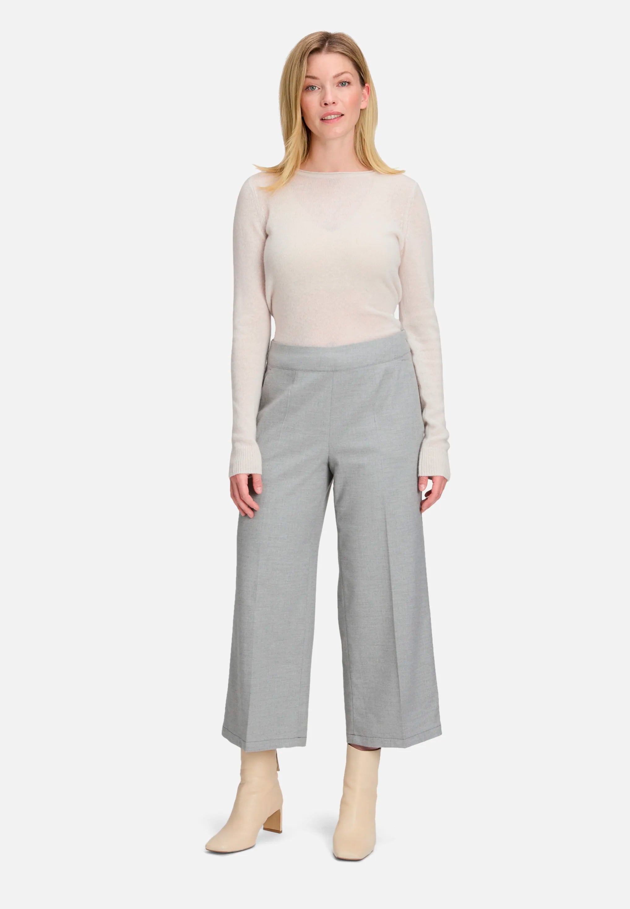 Betty Barclay_Asphalt Grey_Solid-Color Culottes_6089-1621_9149_01