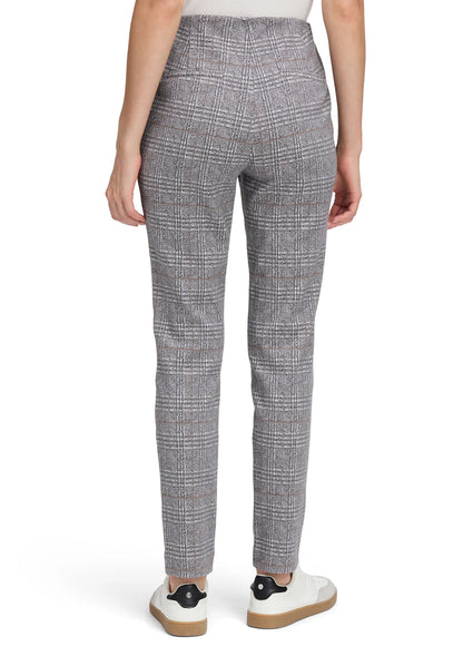 Betty Barclay_Grey/Beige_Check Trousers_6093-1659_9876_03