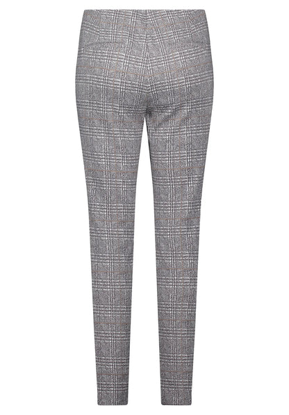 Betty Barclay_Grey/Beige_Check Trousers_6093-1659_9876_05