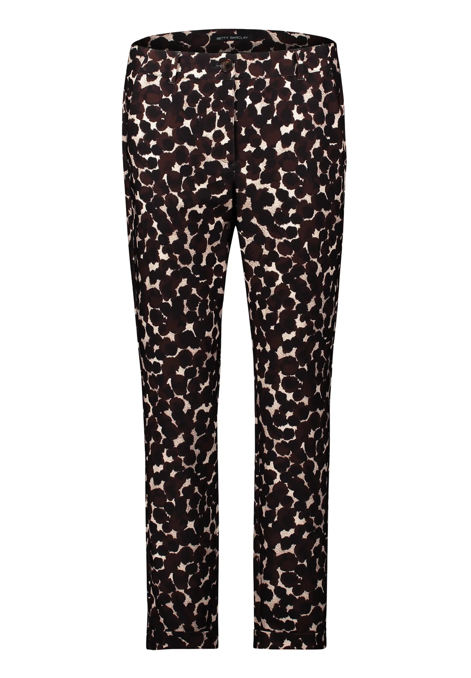 Betty Barclay_Brown/Beige_Casual Trousers 7/8 Length_6098-1620_7871_04
