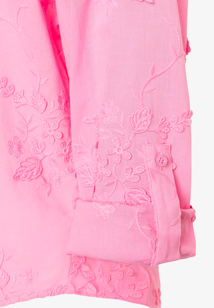 More &amp; More Rosy Women Embroidered Blouse SKU: 61012008_0822 Image 07