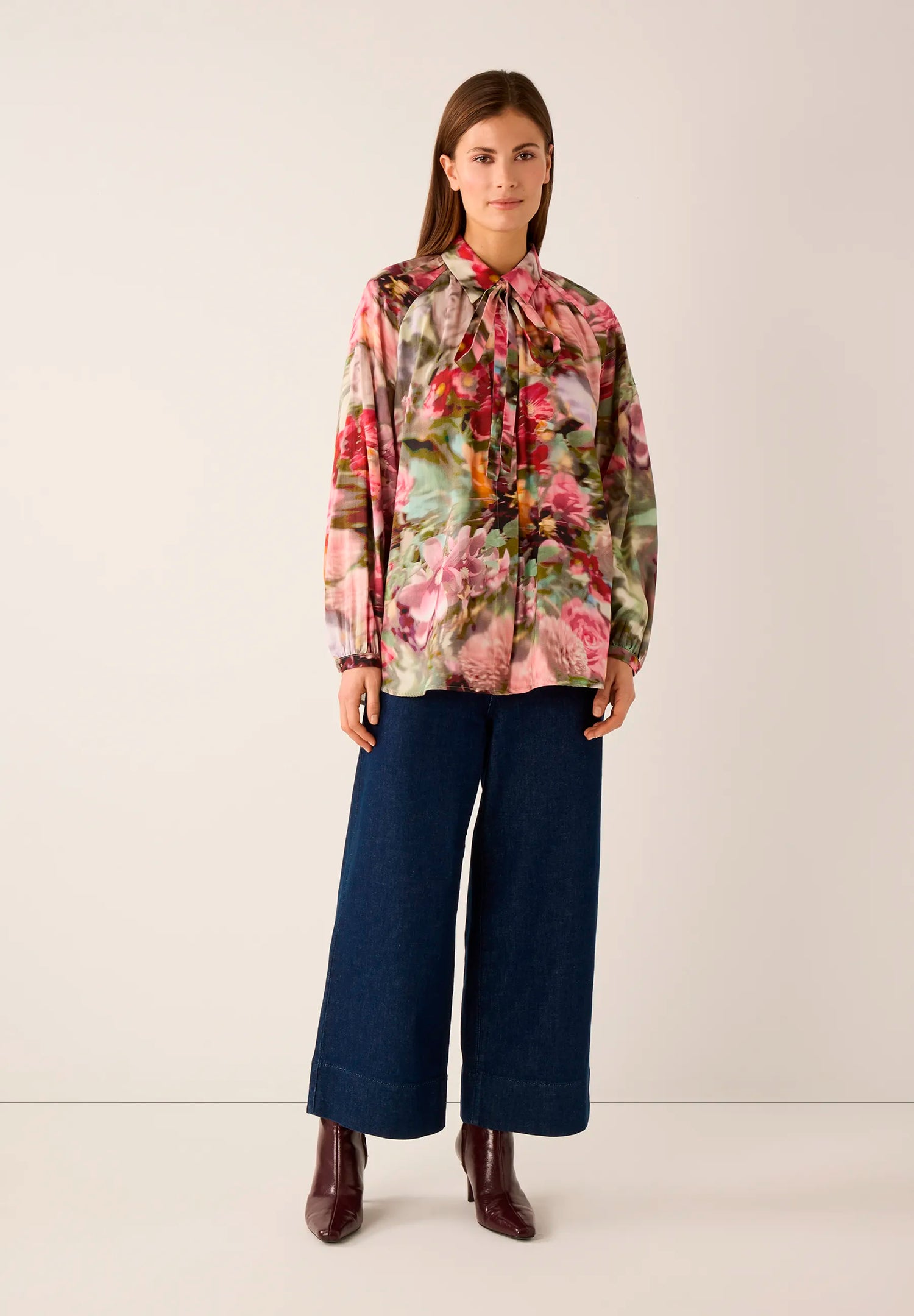 More &amp; More Dark Blue Denim Women Jeans Culottes SKU: 61014202_0963 Image 01