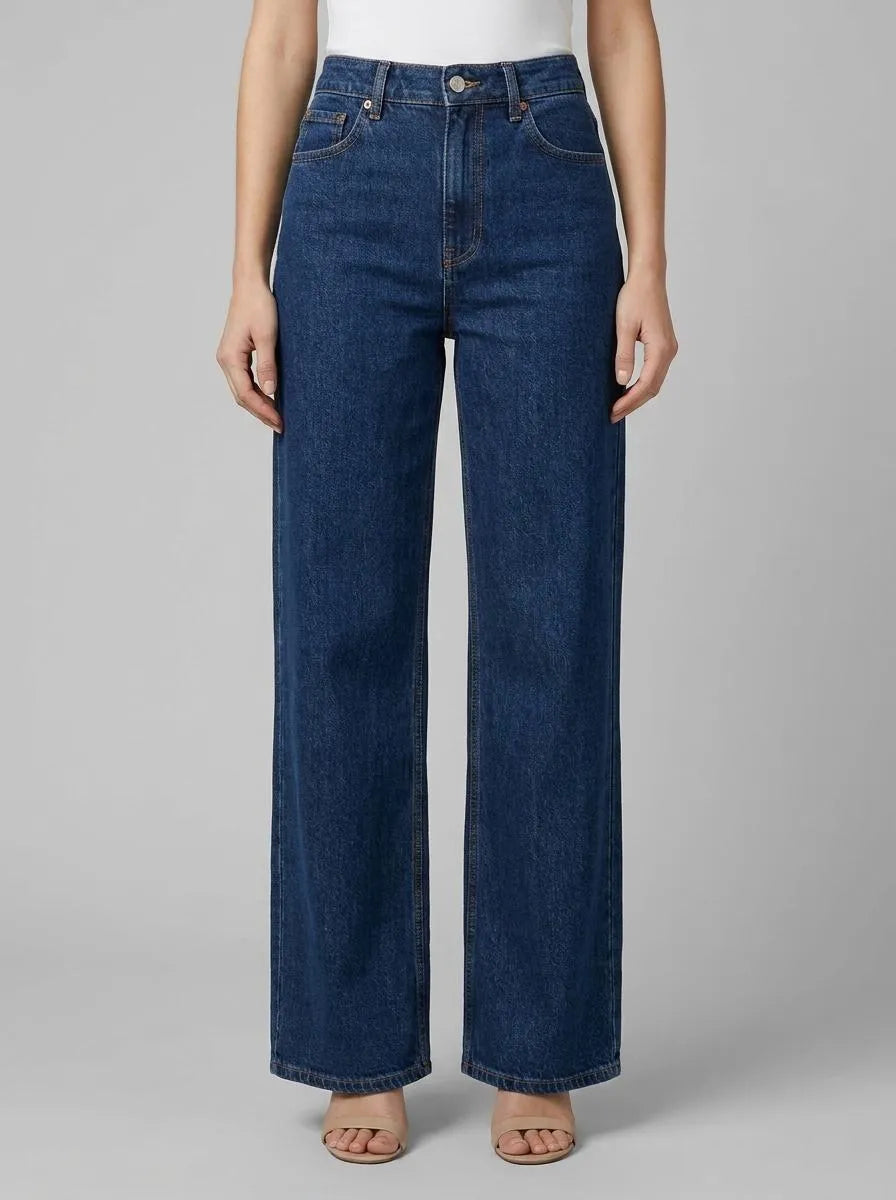 More &amp; More Dark Blue Denim Women Jeans Kaban SKU: 61016200_0963 Image 00