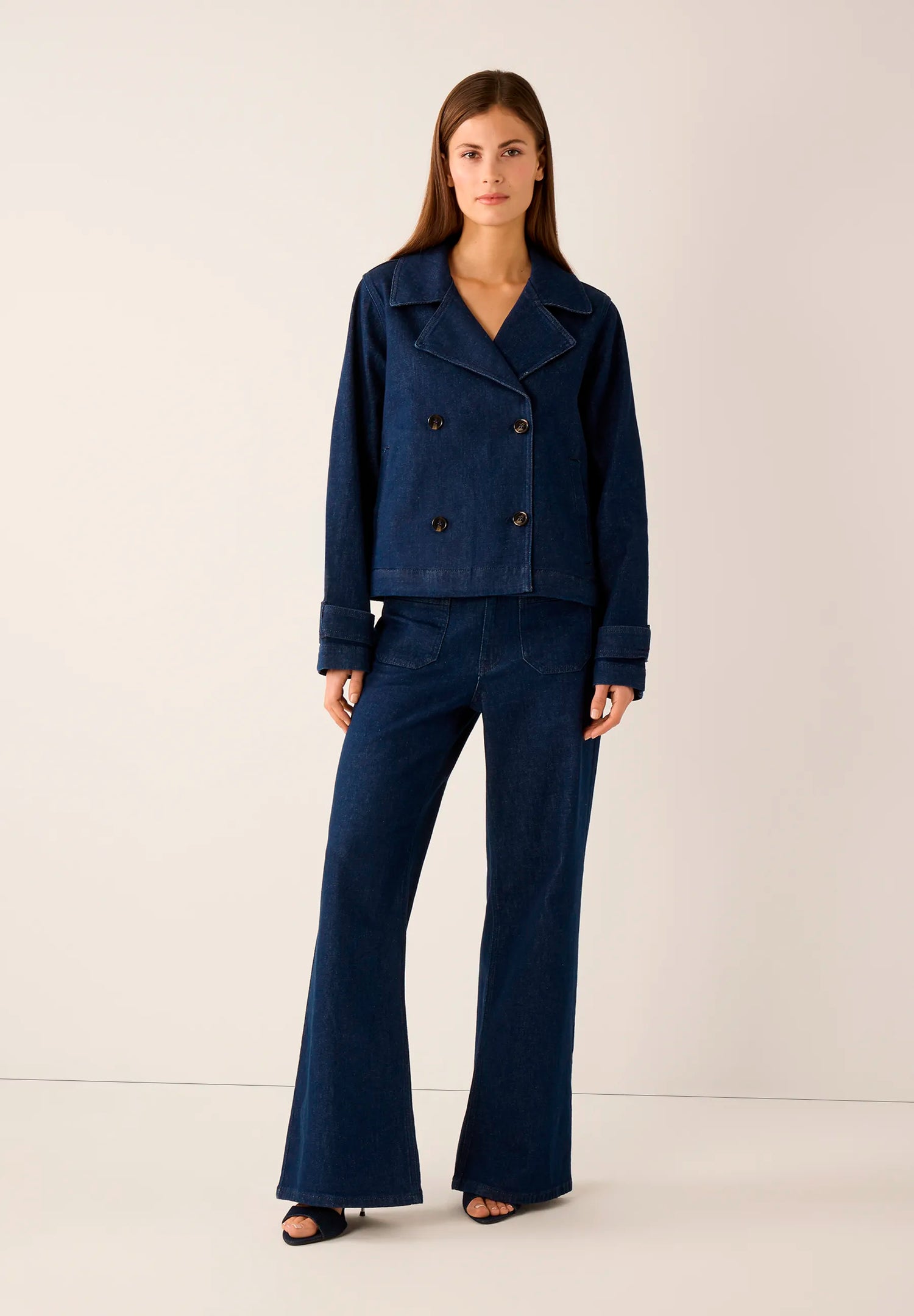 More &amp; More Dark Blue Denim Women Jeans Kaban SKU: 61016200_0963 Image 02