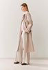 More & More Powder Beige Women Trench Coat SKU: 61017000_0214 Image 01