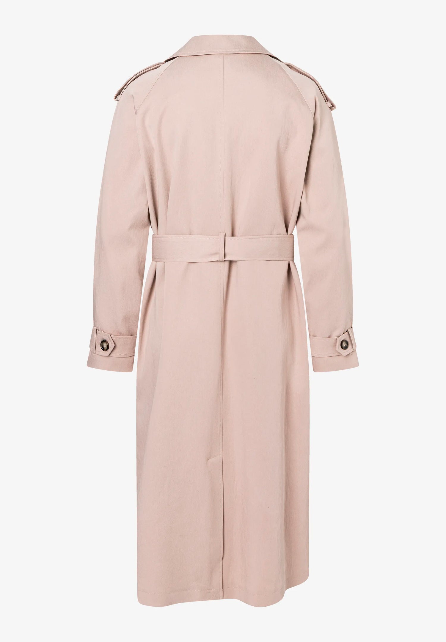 More &amp; More Powder Beige Women Trench Coat SKU: 61017000_0214 Image 03