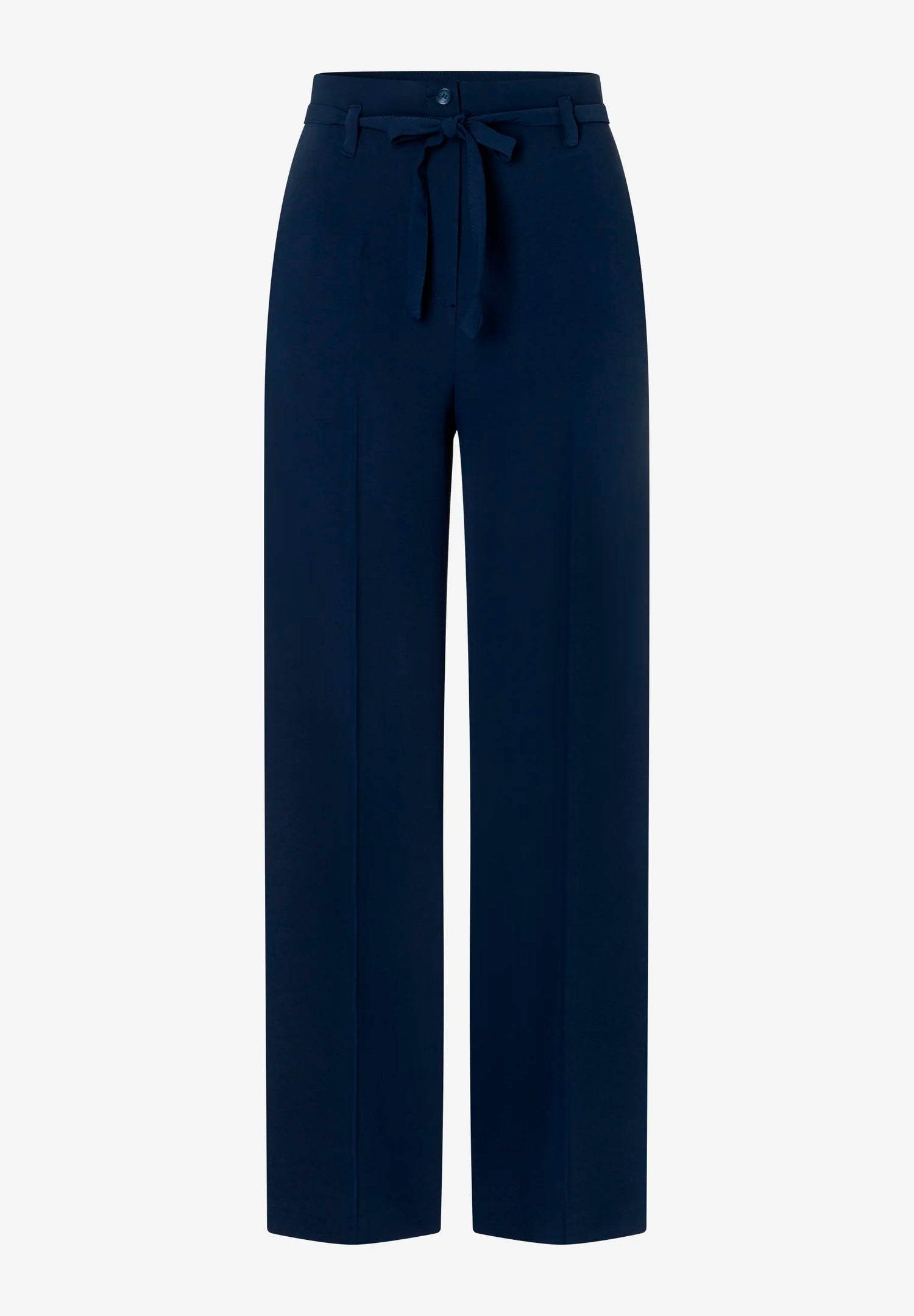 More &amp; More Classic Blue Women Wide Flowing Trousers SKU: 61024053_0373 Image 04