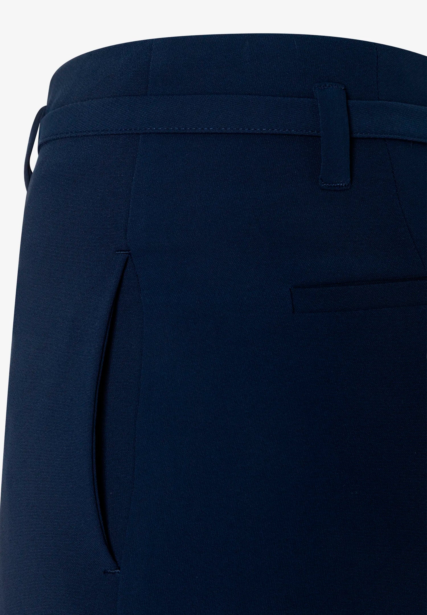 More &amp; More Classic Blue Women Wide Flowing Trousers SKU: 61024053_0373 Image 08