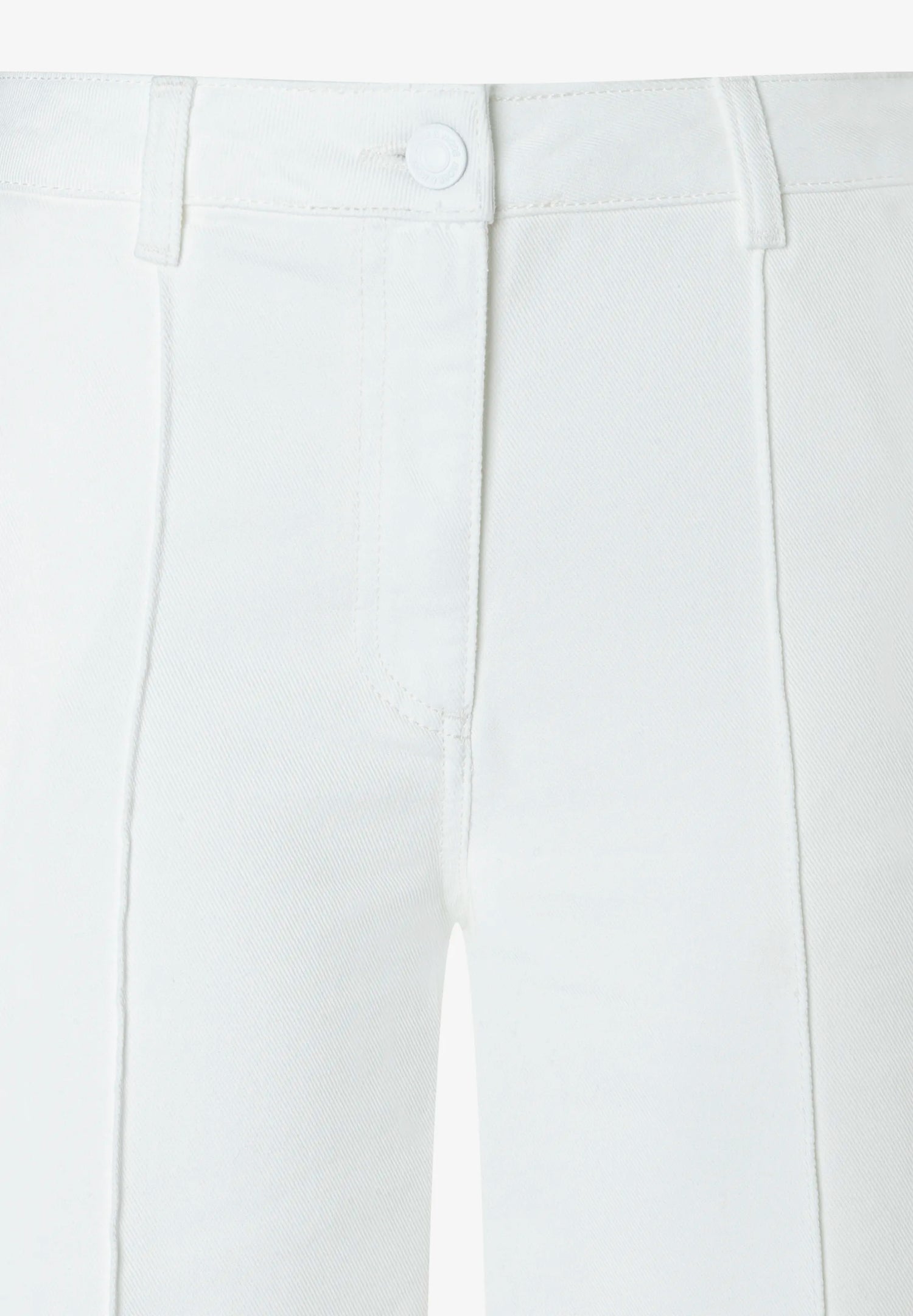 More &amp; More Off White Women Cotton Twill Trousers SKU: 61024059_0041 Image 08