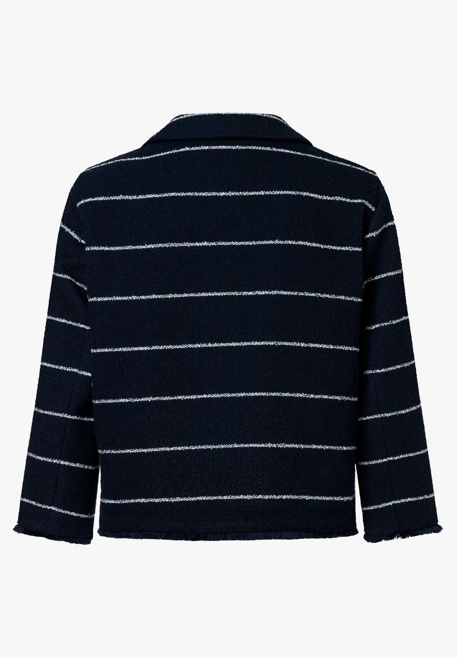 More &amp; More Boucle Stripe Women Blazer with Stripes SKU: 61026053_2373 Image 04