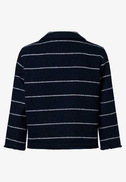 More &amp; More Boucle Stripe Women Blazer with Stripes SKU: 61026053_2373 Image 04