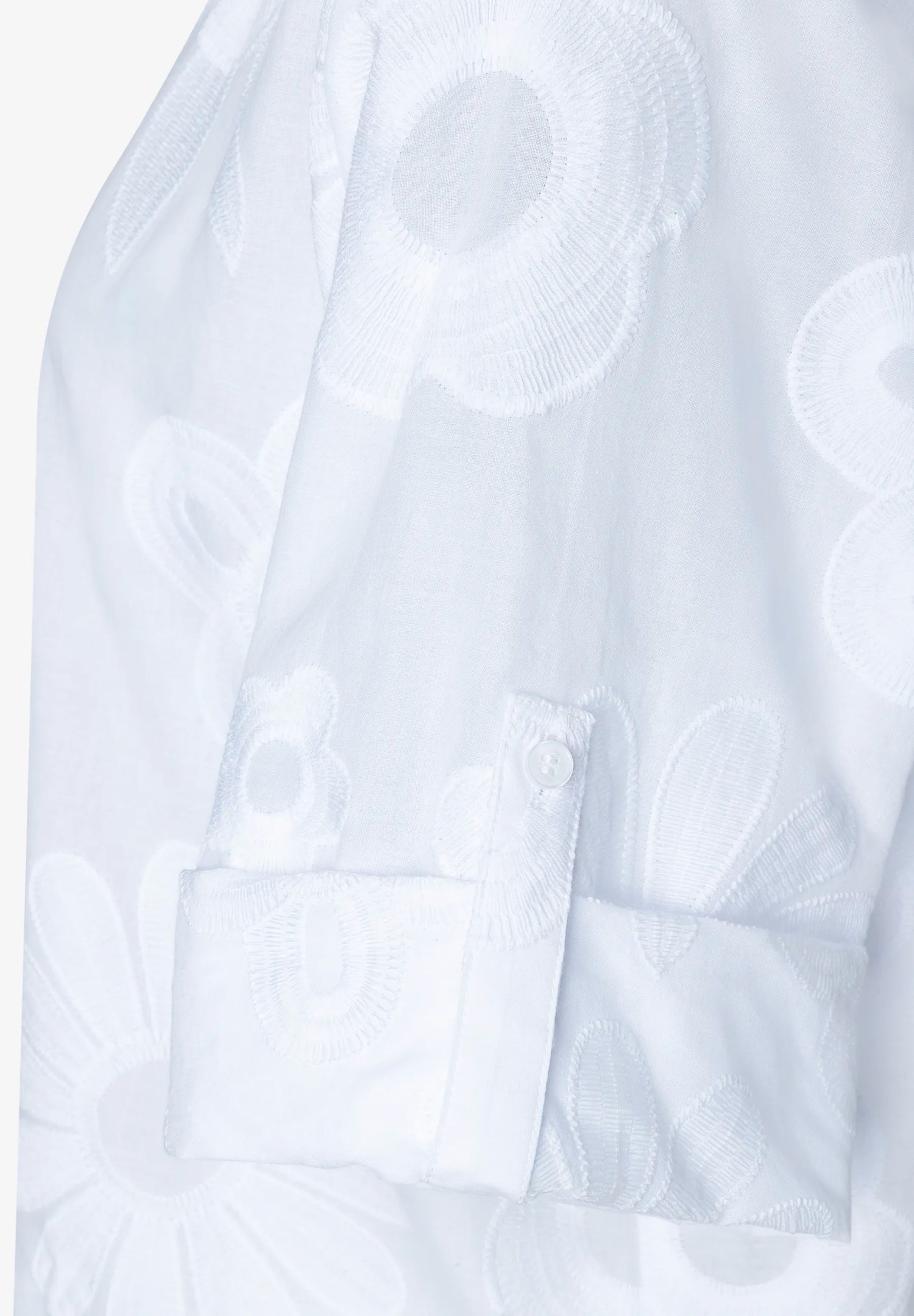 More &amp; More White Women Blouse with Embroidery SKU: 61032001_0010 Image 04