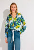 More & More Lemon Print Women Blouse with "Lemon Print" SKU: 61032006_5041 Image 01