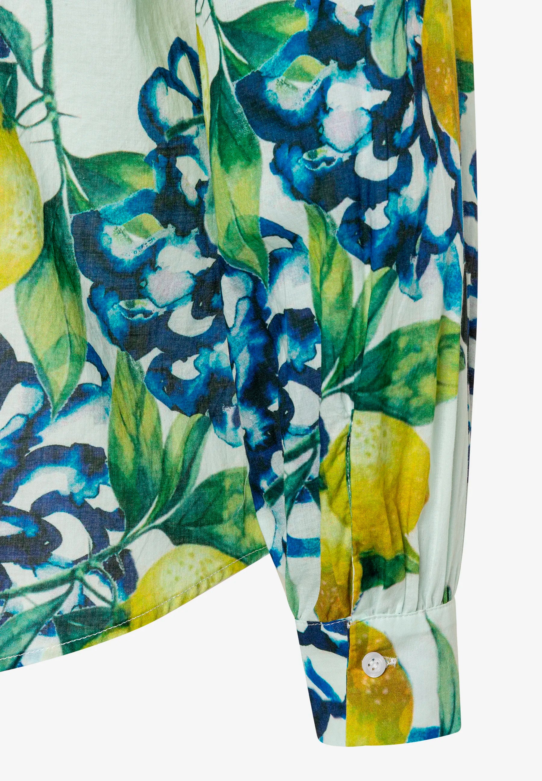 More &amp; More Lemon Print Women Blouse with "Lemon Print" SKU: 61032006_5041 Image 07