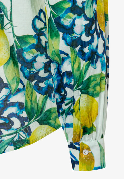 More &amp; More Lemon Print Women Blouse with "Lemon Print" SKU: 61032006_5041 Image 07