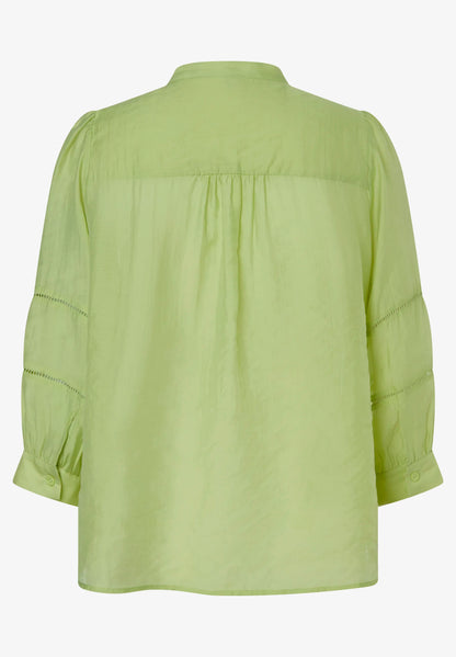 More &amp; More Pistachio Women Feminine Blouse SKU: 61032011_0603 Image 03