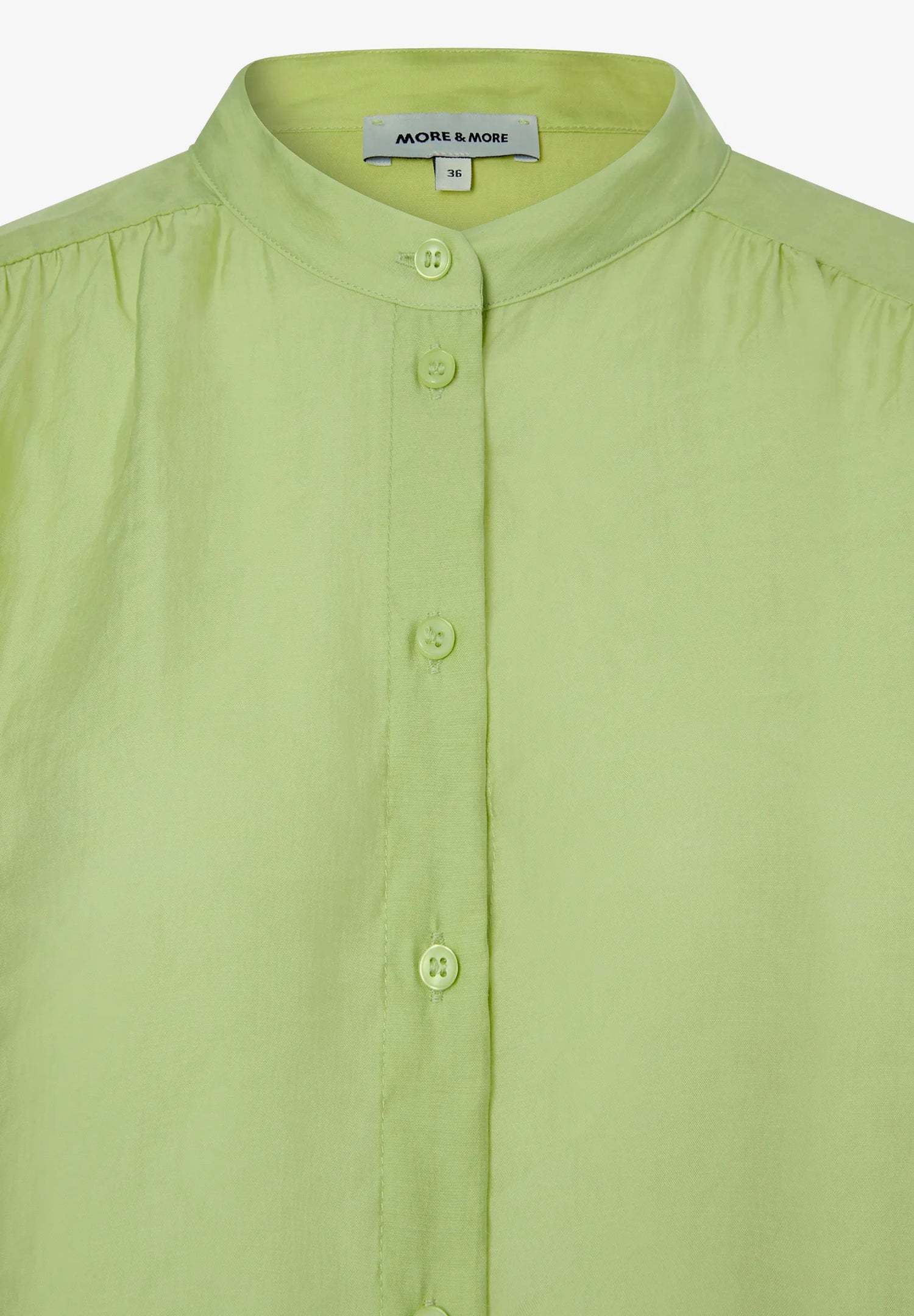 More &amp; More Pistachio Women Feminine Blouse SKU: 61032011_0603 Image 05