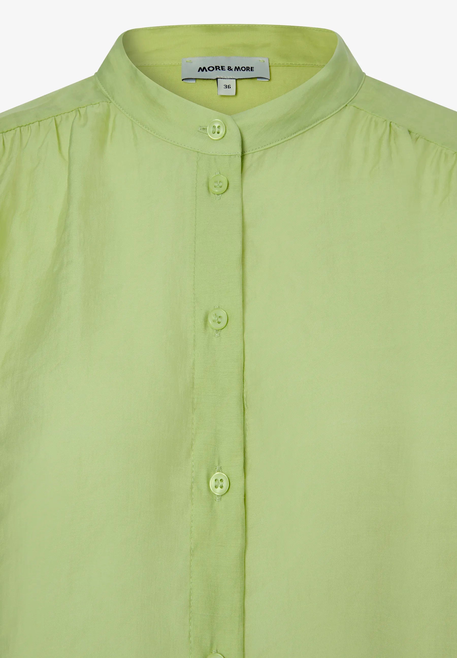 More &amp; More Pistachio Women Feminine Blouse SKU: 61032011_0603 Image 05