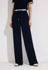More & More Classic Blue Women Wide-Leg Trousers with Drawstring SKU: 61034008_0373 Image 01