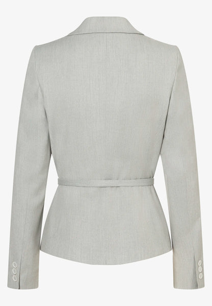 More &amp; More Two Tone Structure Women Blazer with Belt SKU: 61036000_2713 Image 03