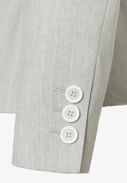 More &amp; More Two Tone Structure Women Blazer with Belt SKU: 61036000_2713 Image 04