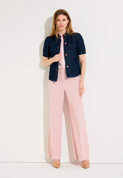 More &amp; More New Rose Women Blouse with Ruffled Sleeves SKU: 61042055_0854 Image 04
