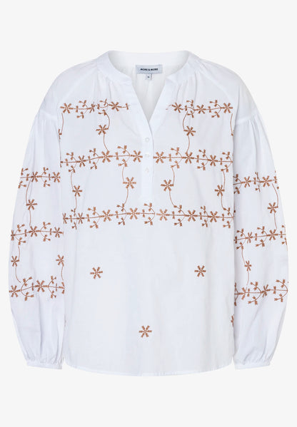 More &amp; More White Women Embroidered Tunic SKU: 61042067_0010 Image 03