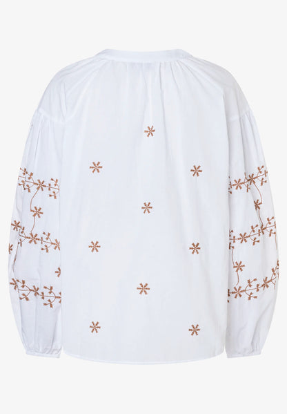 More &amp; More White Women Embroidered Tunic SKU: 61042067_0010 Image 04
