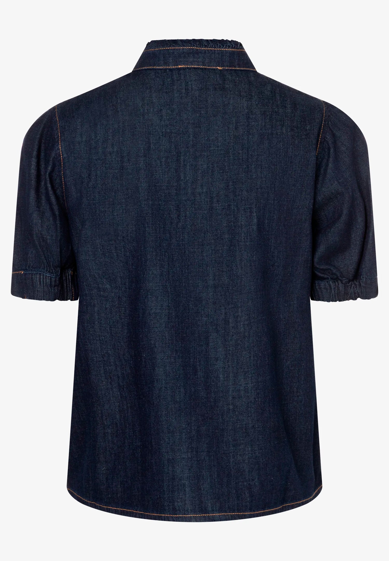 More &amp; More Dark Blue Denim Women Denim Blouse SKU: 61042203_0963 Image 05