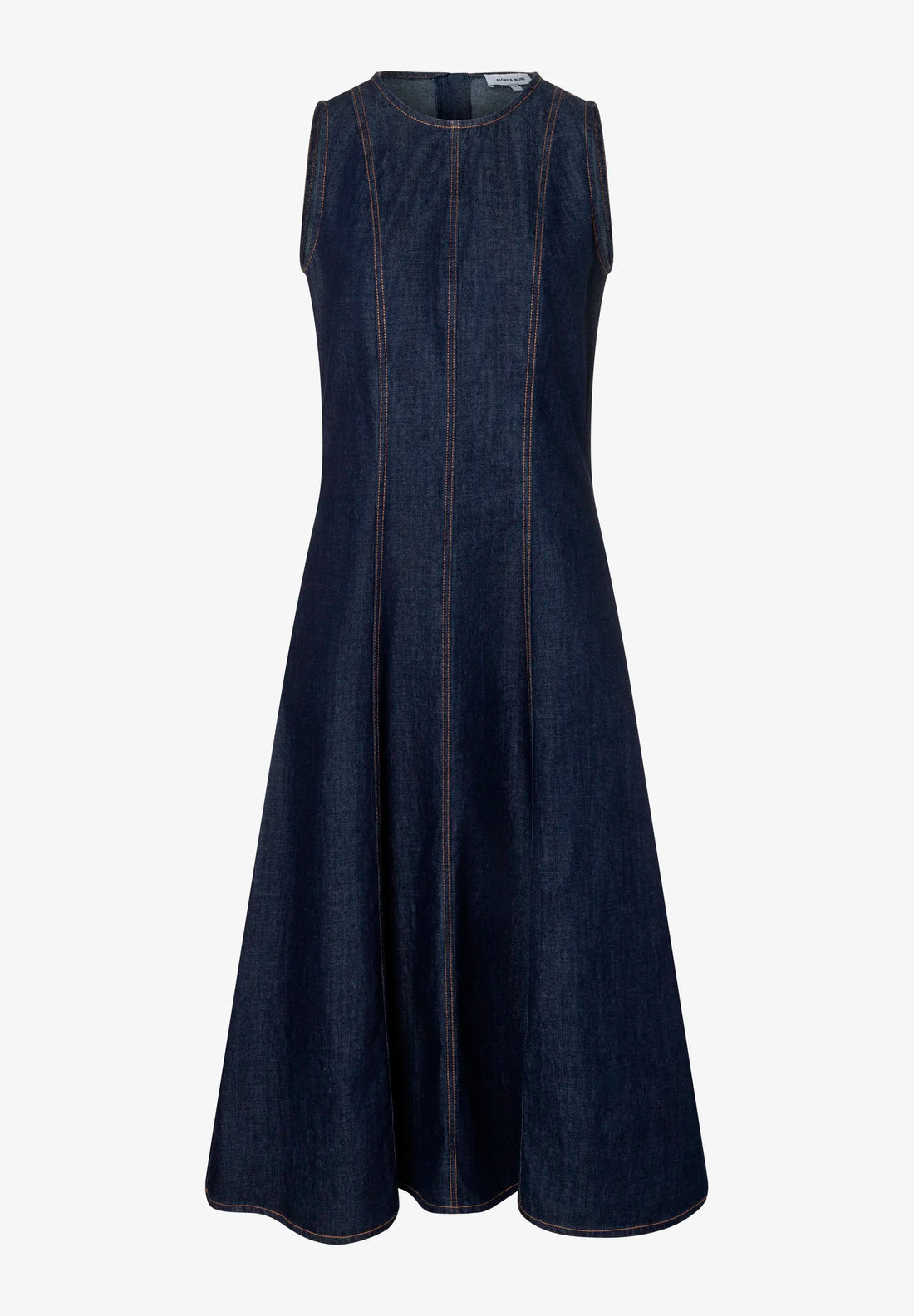 More &amp; More Dark Blue Denim Women Denim Dress SKU: 61043461_0963 Image 02