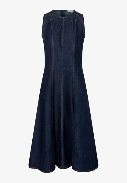 More &amp; More Dark Blue Denim Women Denim Dress SKU: 61043461_0963 Image 02
