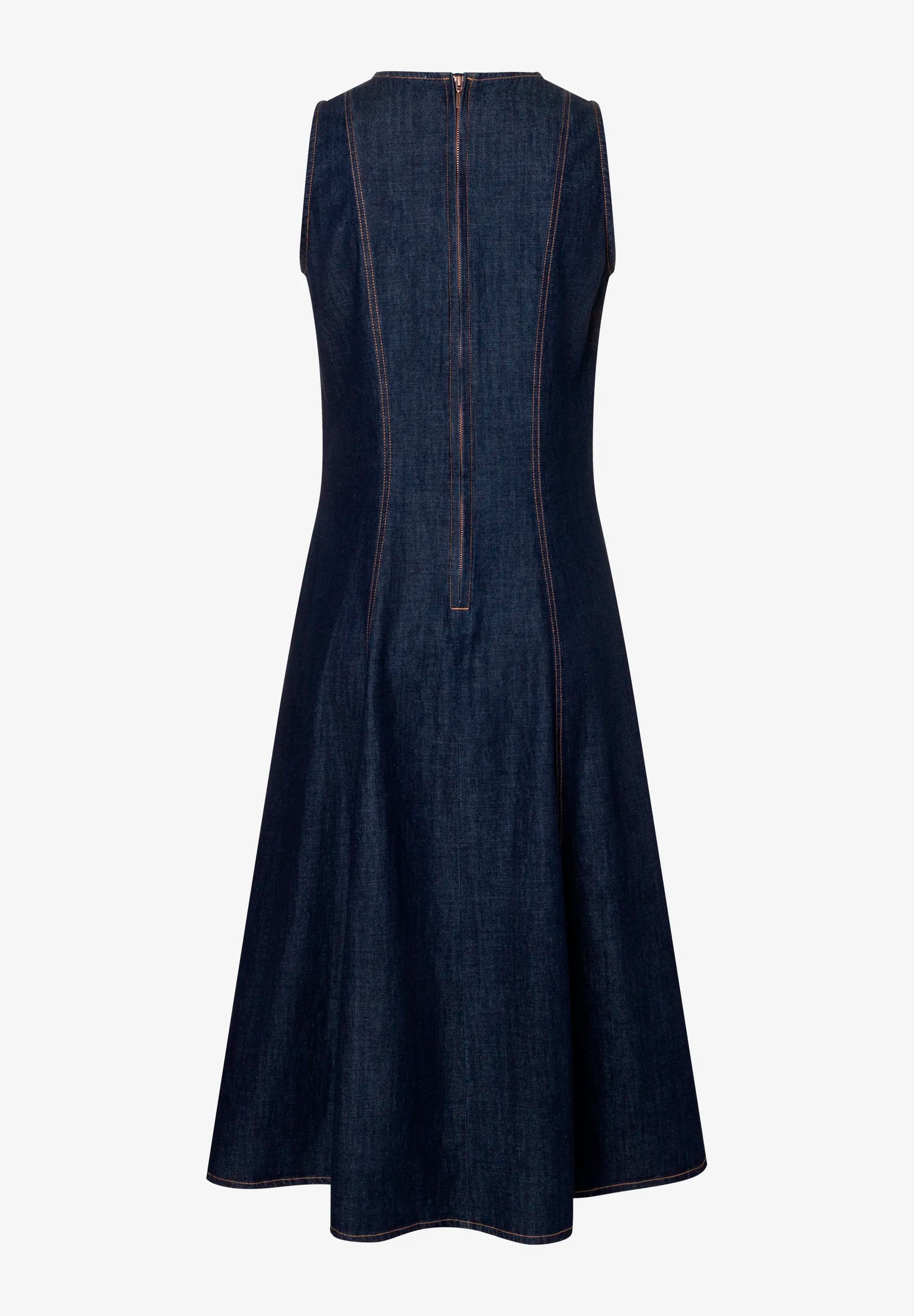 More &amp; More Dark Blue Denim Women Denim Dress SKU: 61043461_0963 Image 03