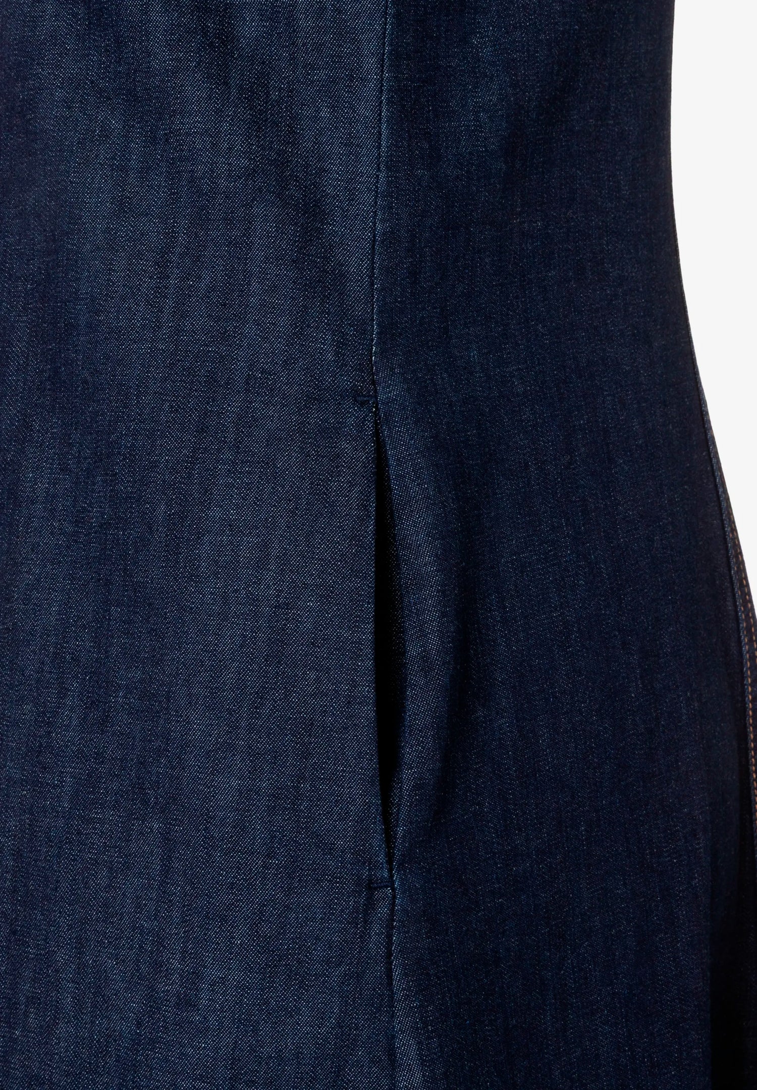 More &amp; More Dark Blue Denim Women Denim Dress SKU: 61043461_0963 Image 05