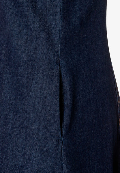 More &amp; More Dark Blue Denim Women Denim Dress SKU: 61043461_0963 Image 05