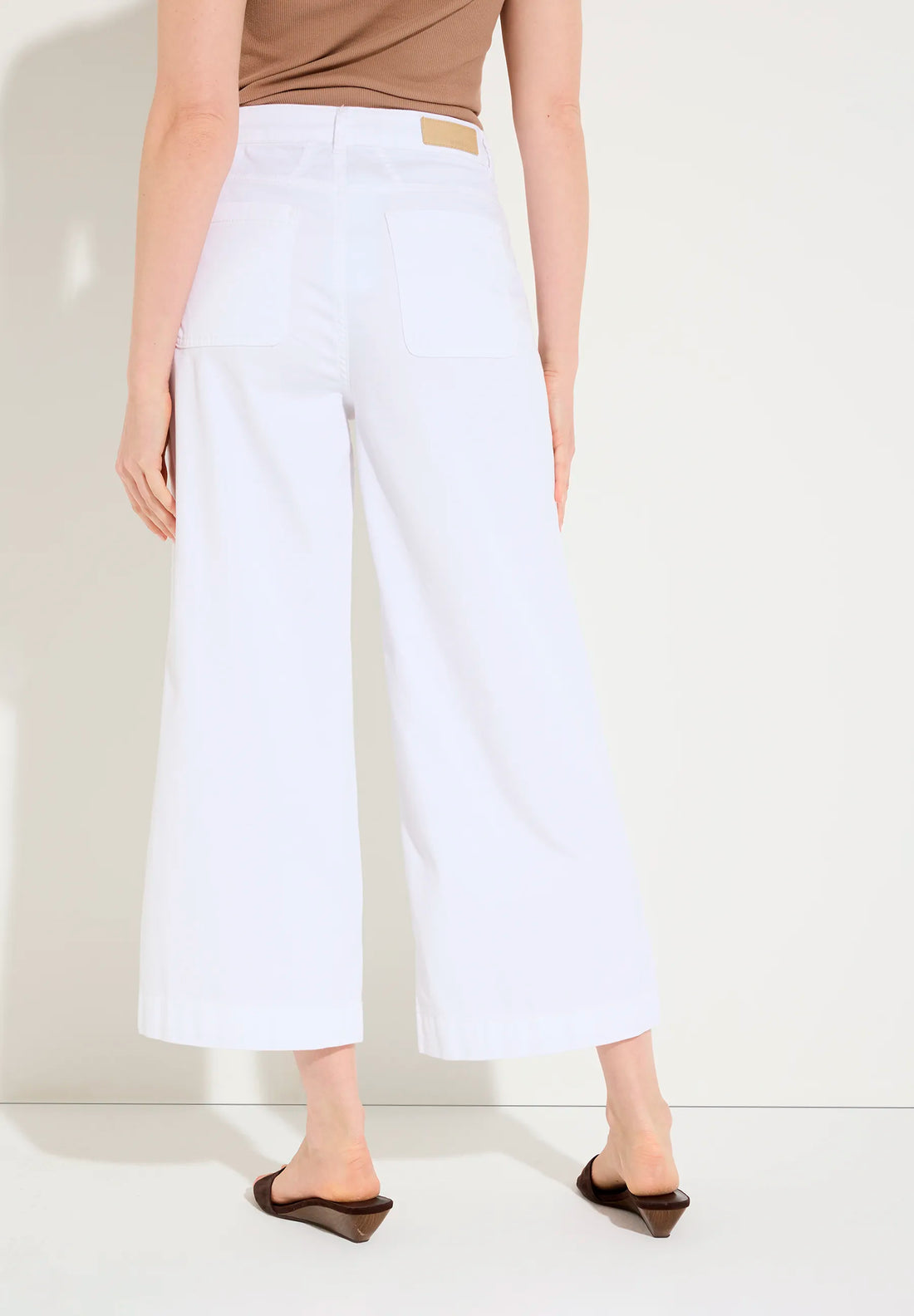 More &amp; More White Women Sporty Culottes SKU: 61044056_0010 Image 02