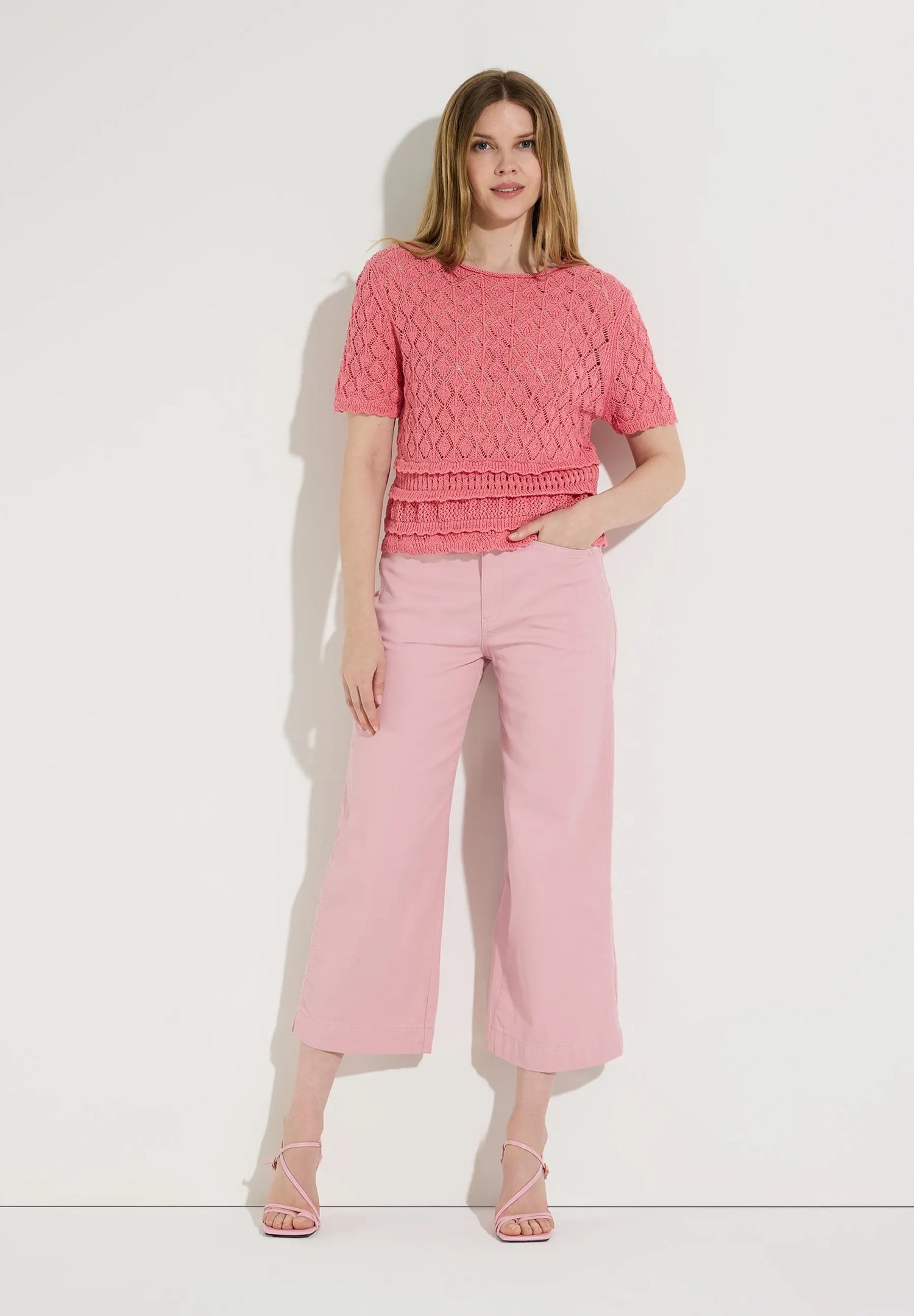 More &amp; More New Rose Women Sporty Culottes SKU: 61044056_0854 Image 02