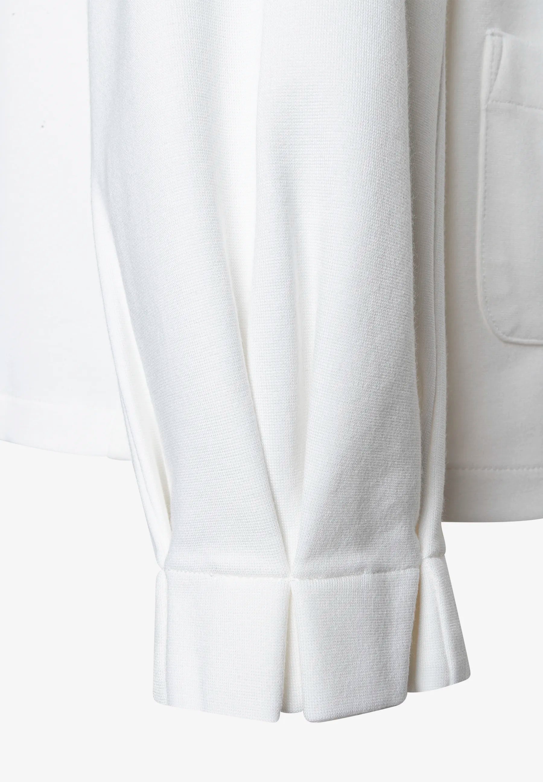 More &amp; More Off White Women Jersey Jacket SKU: 61050015_0041 Image 05